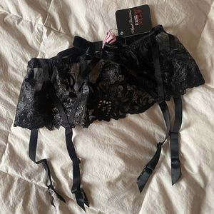 Agent Provocateur Cendrillon Suspender Black NWT
